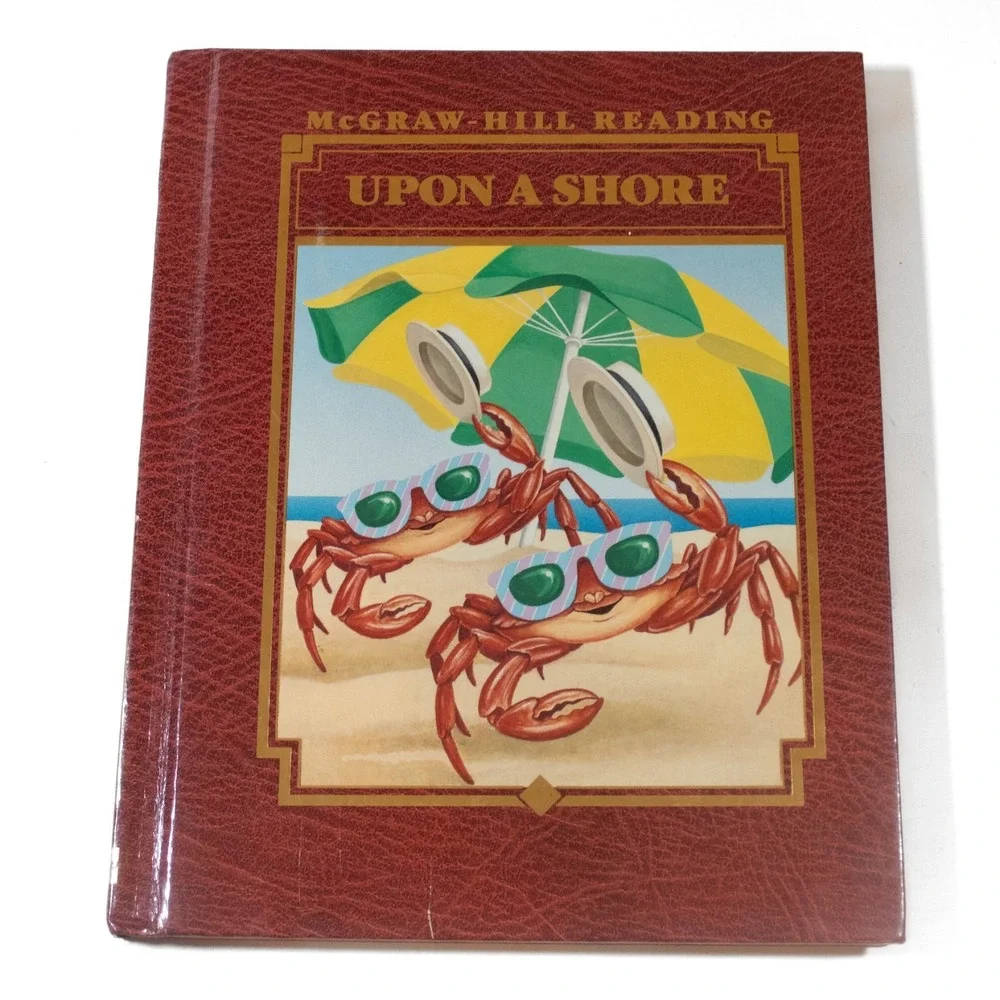 Lot of 4 McGraw-Hill Reading Homeschooling Textbooks Levels E–I - Upon a Shore
